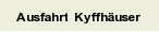 Ausfahrt  Kyffhuser